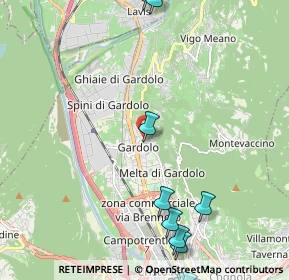 Mappa Via Giuseppe Tosetti, 38121 Trento TN, Italia (3.749)