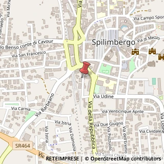 Mappa Via Guglielmo Marconi,  14, 33097 Spilimbergo, Pordenone (Friuli-Venezia Giulia)