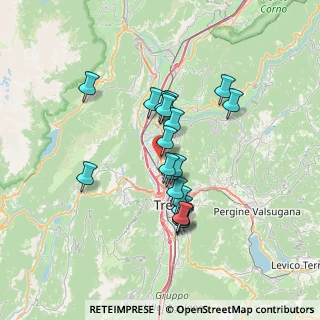 Mappa Via del, 38121 Trento TN, Italia (5.57579)