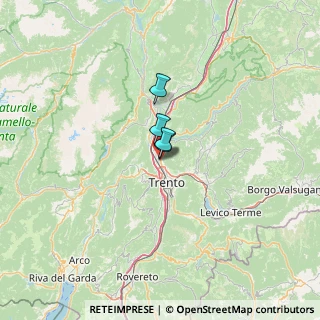 Mappa Via del, 38121 Trento TN, Italia (41.00182)
