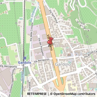 Mappa Via del Pioppeto, 54, 38121 Trento, Trento (Trentino-Alto Adige)