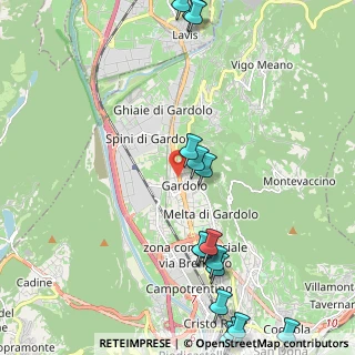 Mappa Via del, 38121 Trento TN, Italia (2.82438)