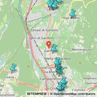 Mappa Via del, 38121 Trento TN, Italia (3.1715)