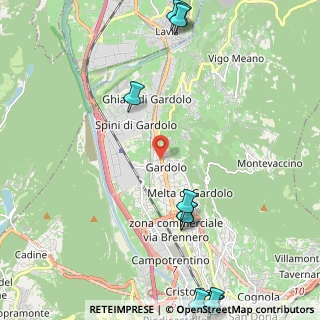 Mappa Via del, 38121 Trento TN, Italia (3.17909)
