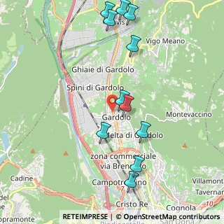 Mappa Via del, 38121 Trento TN, Italia (2.24182)