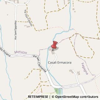 Mappa Via San Clemente, 1, 33034 Fagagna, Udine (Friuli-Venezia Giulia)