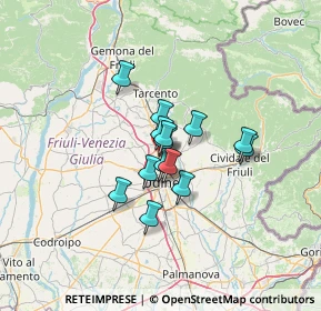 Mappa Via Dante Alighieri, 33010 Feletto Umberto UD, Italia (8.16929)