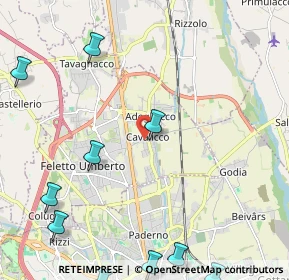 Mappa Via Dante Alighieri, 33010 Feletto Umberto UD, Italia (3.25)