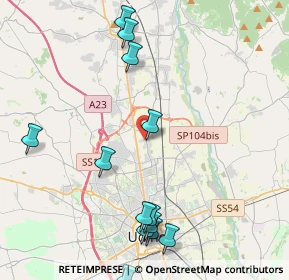 Mappa Via Dante Alighieri, 33010 Feletto Umberto UD, Italia (5.23929)