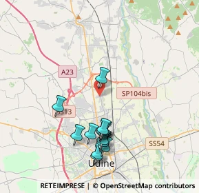 Mappa Via Dante Alighieri, 33010 Feletto Umberto UD, Italia (3.86077)