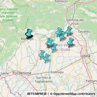 Mappa Via Duca D'Aosta, 33097 Spilimbergo PN, Italia (12.2885)