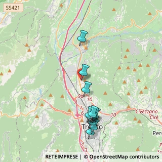 Mappa Via Gaspare Crivelli, 38100 Trento TN, Italia (4.08364)