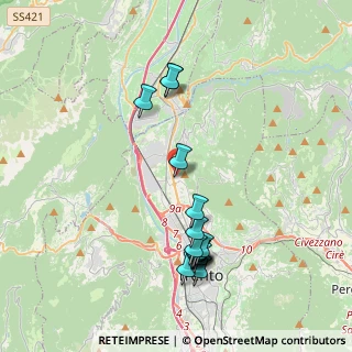 Mappa Via Gaspare Crivelli, 38100 Trento TN, Italia (4.00067)