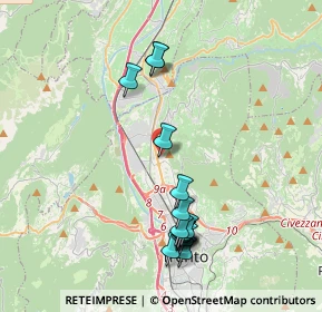 Mappa Via Gaspare Crivelli, 38121 Trento TN, Italia (4.00067)