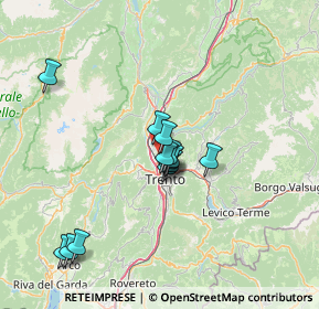 Mappa Via Gaspare Crivelli, 38121 Trento TN, Italia (11.49692)