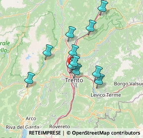 Mappa Via Gaspare Crivelli, 38100 Trento TN, Italia (11.09818)