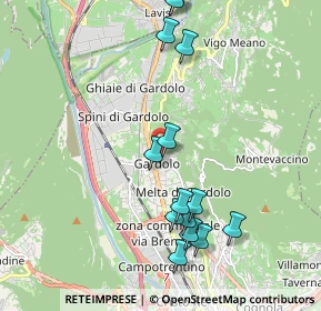 Mappa Via Gaspare Crivelli, 38121 Trento TN, Italia (2.11929)