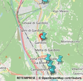 Mappa Via Gaspare Crivelli, 38121 Trento TN, Italia (3.764)