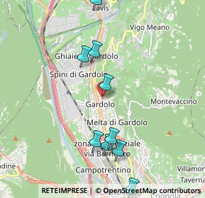 Mappa Via Gaspare Crivelli, 38121 Trento TN, Italia (2.57583)