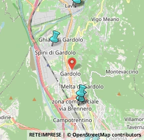 Mappa Via Gaspare Crivelli, 38100 Trento TN, Italia (3.15)