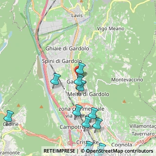 Mappa Via Gaspare Crivelli, 38100 Trento TN, Italia (2.68167)