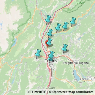 Mappa Via Gaspare Crivelli, 38100 Trento TN, Italia (5.90364)