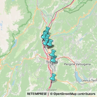 Mappa Via Gaspare Crivelli, 38100 Trento TN, Italia (3.62727)