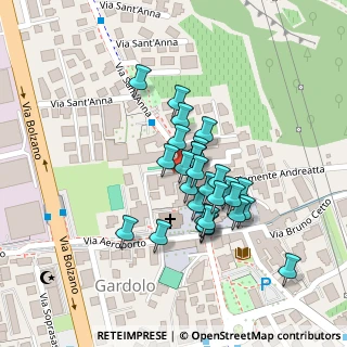 Mappa Via Gaspare Crivelli, 38100 Trento TN, Italia (0.07857)