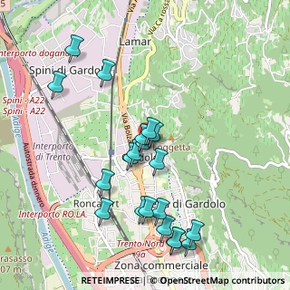 Mappa Via Gaspare Crivelli, 38100 Trento TN, Italia (1.0045)