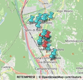 Mappa Localita, 38121 Trento TN, Italia (1.1395)