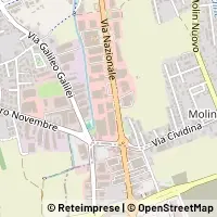 Mapa Tavagnacco