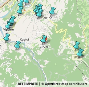 Mappa Via Col De Gou, 32100 Belluno BL, Italia (2.7825)