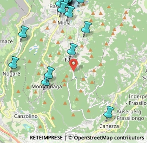 Mappa SP 83, 38042 Baselga di Piné TN, Italia (2.87)