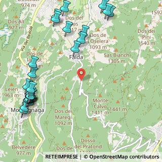 Mappa SP 83, 38042 Baselga di Piné TN, Italia (1.472)
