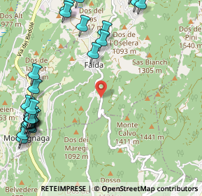 Mappa SP 83, 38042 Baselga di Piné TN, Italia (1.47692)