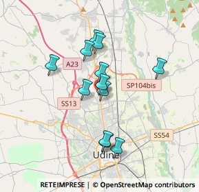 Mappa Via Nazionale, 33010 Tricesimo UD, Italia (2.91333)