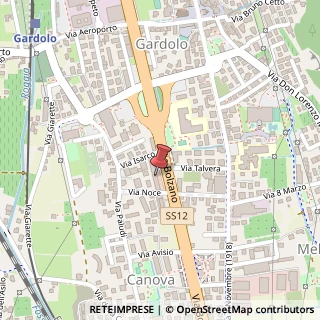 Mappa Via Bolzano, 45, 38121 Trento, Trento (Trentino-Alto Adige)