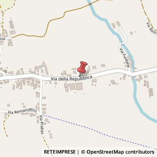 Mappa Via Repubblica, 57, 33040 Povoletto, Udine (Friuli-Venezia Giulia)