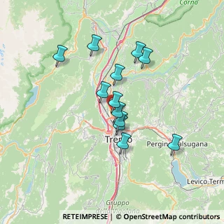 Mappa Via VIII Marzo, 38014 Trento TN, Italia (5.7125)
