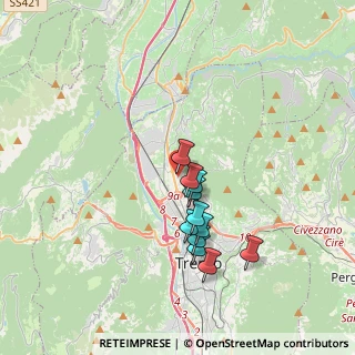 Mappa Via VIII Marzo, 38014 Trento TN, Italia (2.93818)