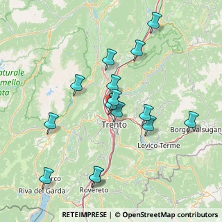 Mappa Via VIII Marzo, 38014 Trento TN, Italia (15.126)