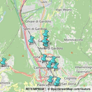 Mappa Via VIII Marzo, 38014 Trento TN, Italia (2.24333)
