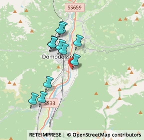 Mappa Via Leonardo da Vinci, 28859 Trontano VB, Italia (3.1025)