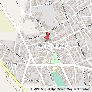 Mappa Via S. Paolo, 6, 33010 Feletto Umberto UD, Italia, 33010 Tavagnacco, Udine (Friuli-Venezia Giulia)