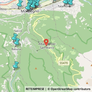 Mappa Via Brasa, 23010 Albaredo per San Marco SO, Italia (3.7755)