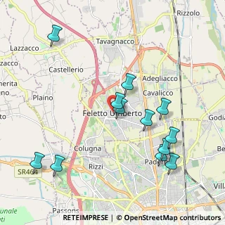 Mappa Piazza Libertà, 33010 Feletto Umberto UD, Italia (2.15)