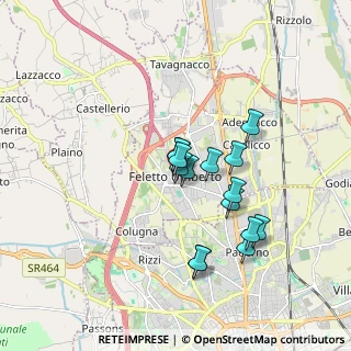 Mappa Piazza Libertà, 33010 Feletto Umberto UD, Italia (1.38733)