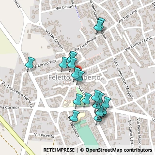 Mappa Piazza Libertà, 33010 Feletto Umberto UD, Italia (0.229)