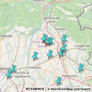 Mappa Via Angelo Tonutti, 33034 Fagagna UD, Italia (16.79333)