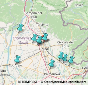 Mappa Via Molin Nuovo, 33010 Tavagnacco UD, Italia (12.99182)